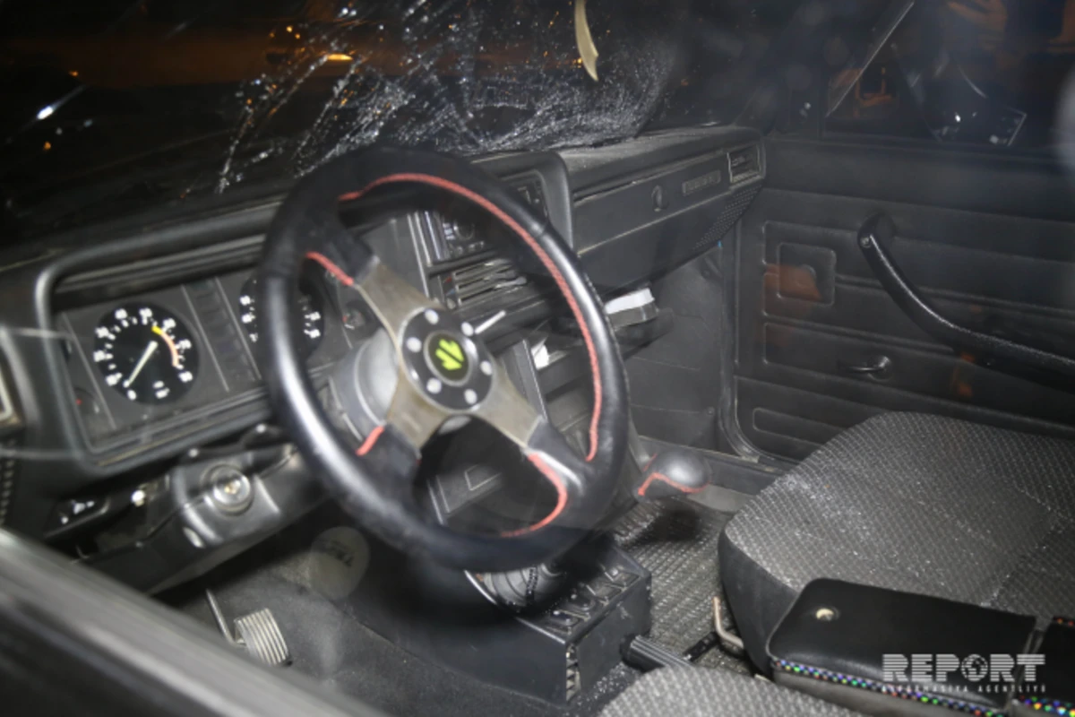 На дороге Баку-Сумгайыт автомобиль насмерть сбил пешехода (фото)