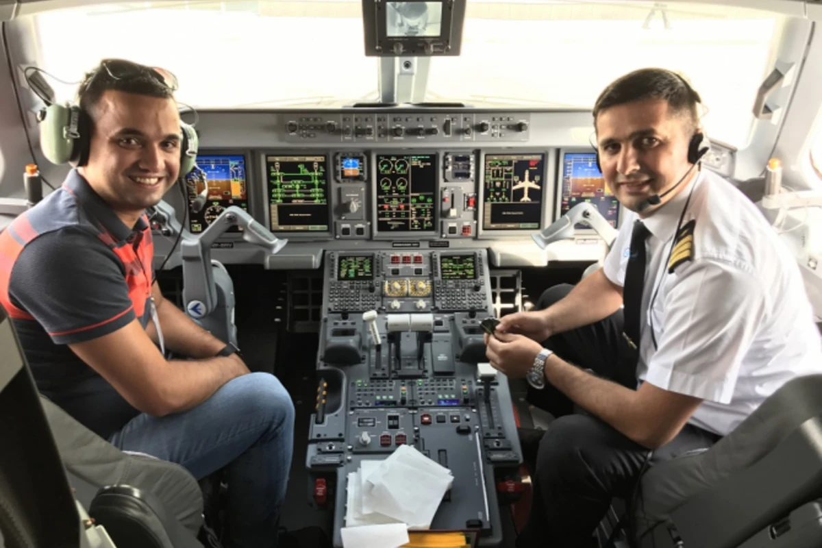 Buta Airways осуществила первый рейс из Баку в Киев - ЦЕНЫ начинаются от 29 евро (видео)