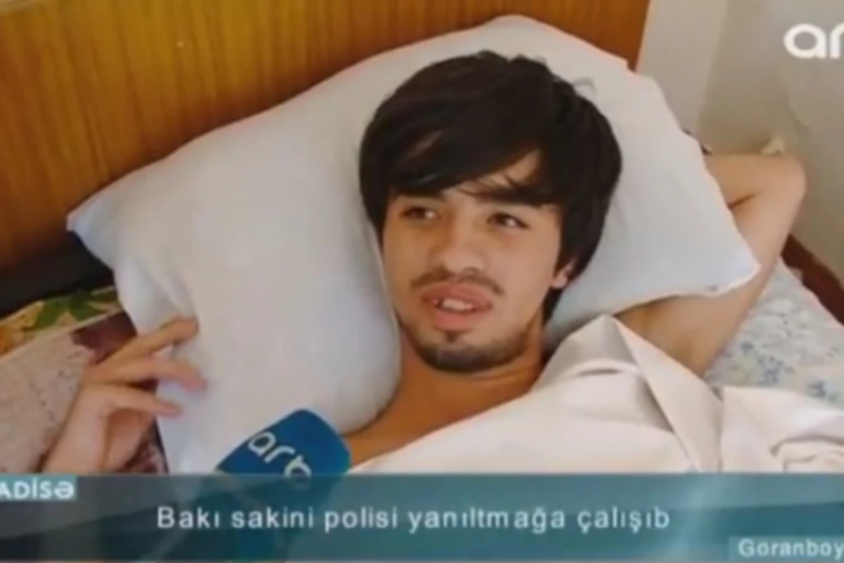Bıçaqlanan oğlan polisi aldatmaq istədi: 4 uşağı var, xalamın yoldaşıdır (VİDEO)