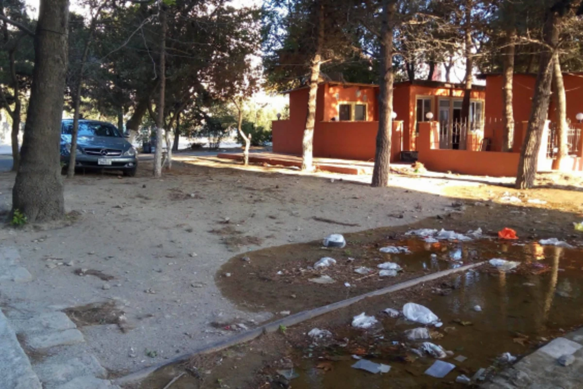 Bakının adı park özü xaraba olan parkları (FOTO)