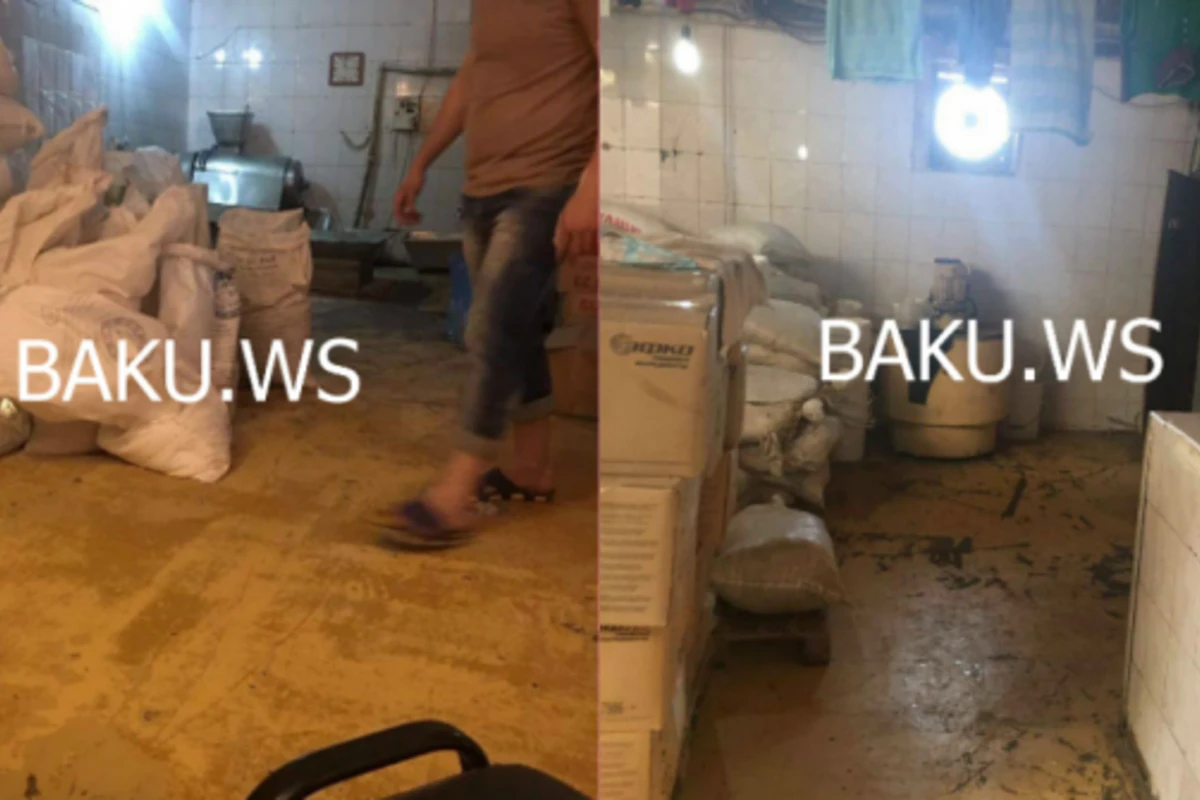 Bolluq fabrikində insan sağlamlığı üçün təhlükəli vəziyyət (FOTOFAKT)
