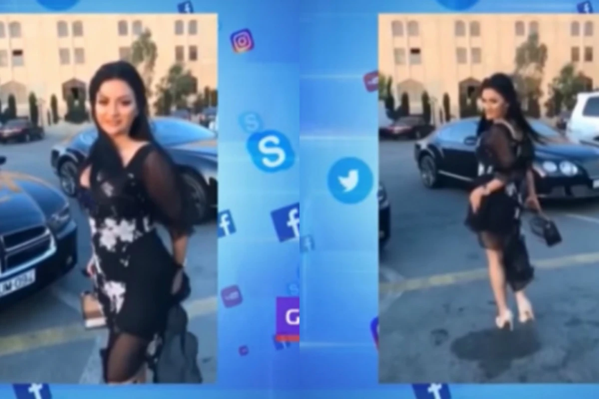 Azərbaycanlı model küçədə çəkdirdiyi şəkilləri yaydı (FOTO)
