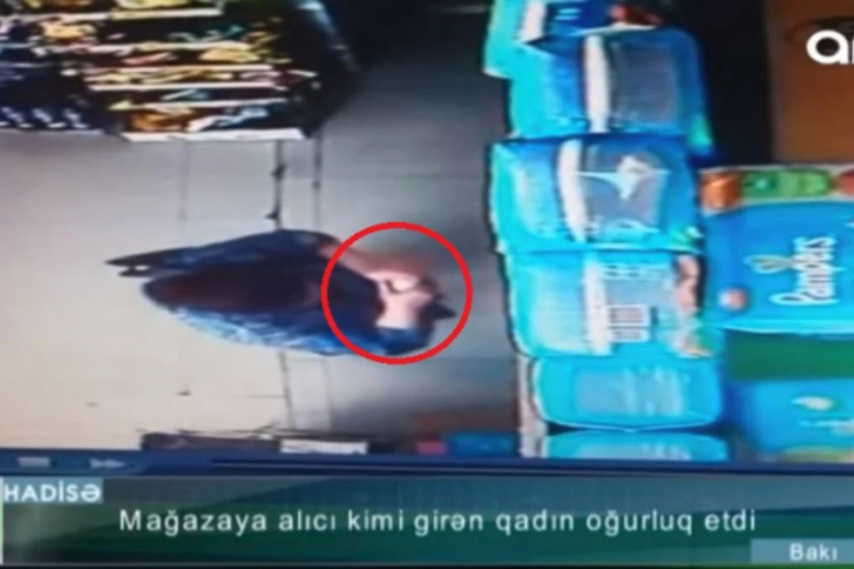 Bakıda mağazadan şampun oğurlayan qadın kameraya düşdü (VİDEO) Bakıda mağazadan şampun oğurlayan qadın kameraya düşdü (VİDEO)