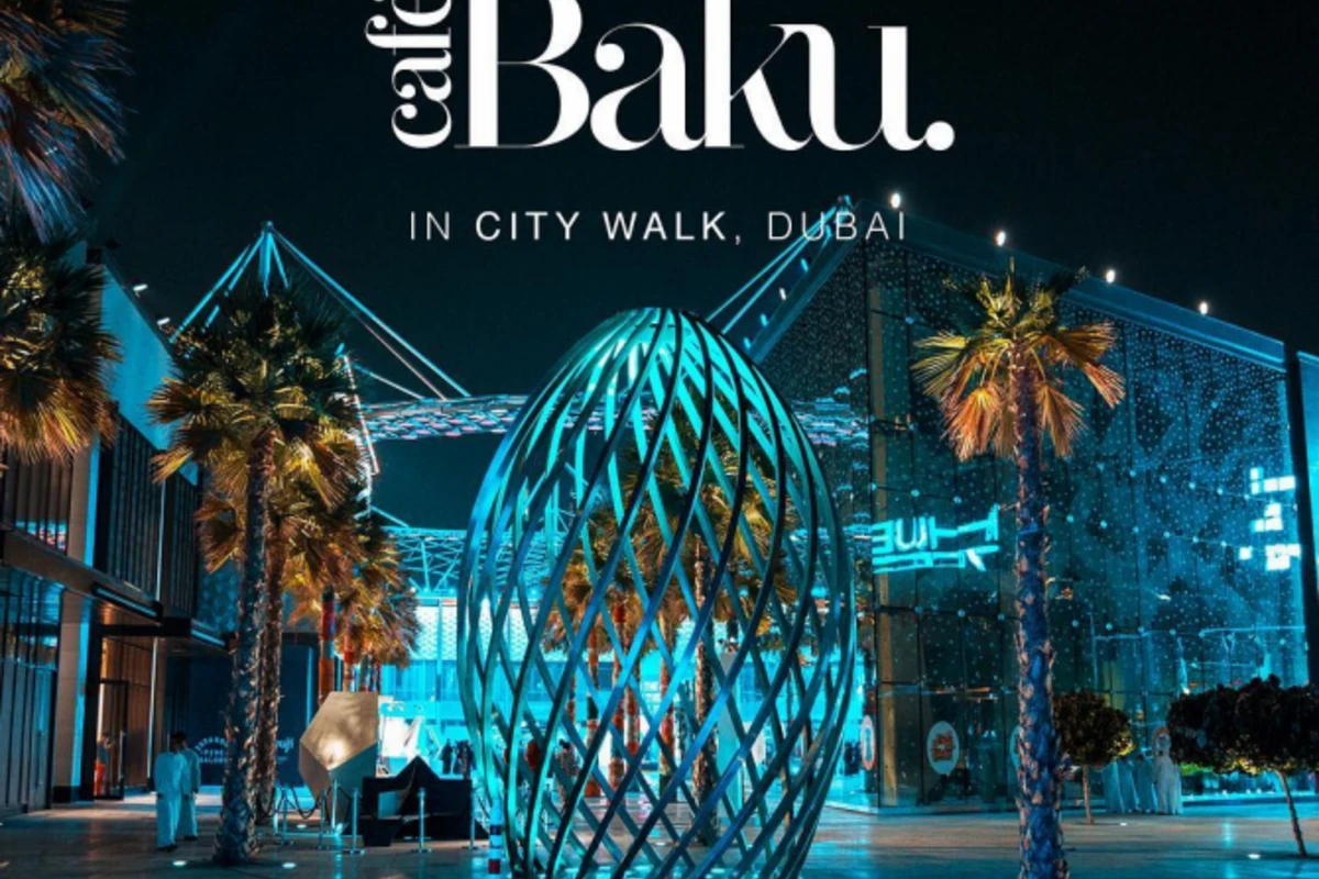 В одном из самых дорогих районов Дубая состоялось открытие Baku Cafe Dubai (видео)