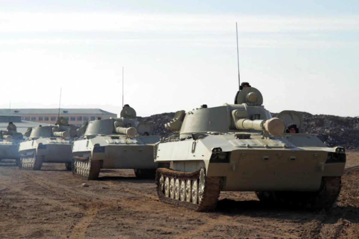 Войска Нахчыванского гарнизона приведены в боеготовность (видео)