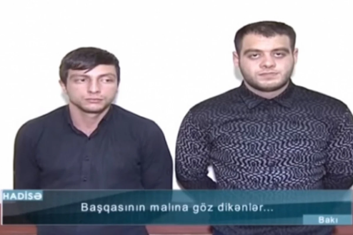 В Баку обезврежена банда квартирных воров (видео)