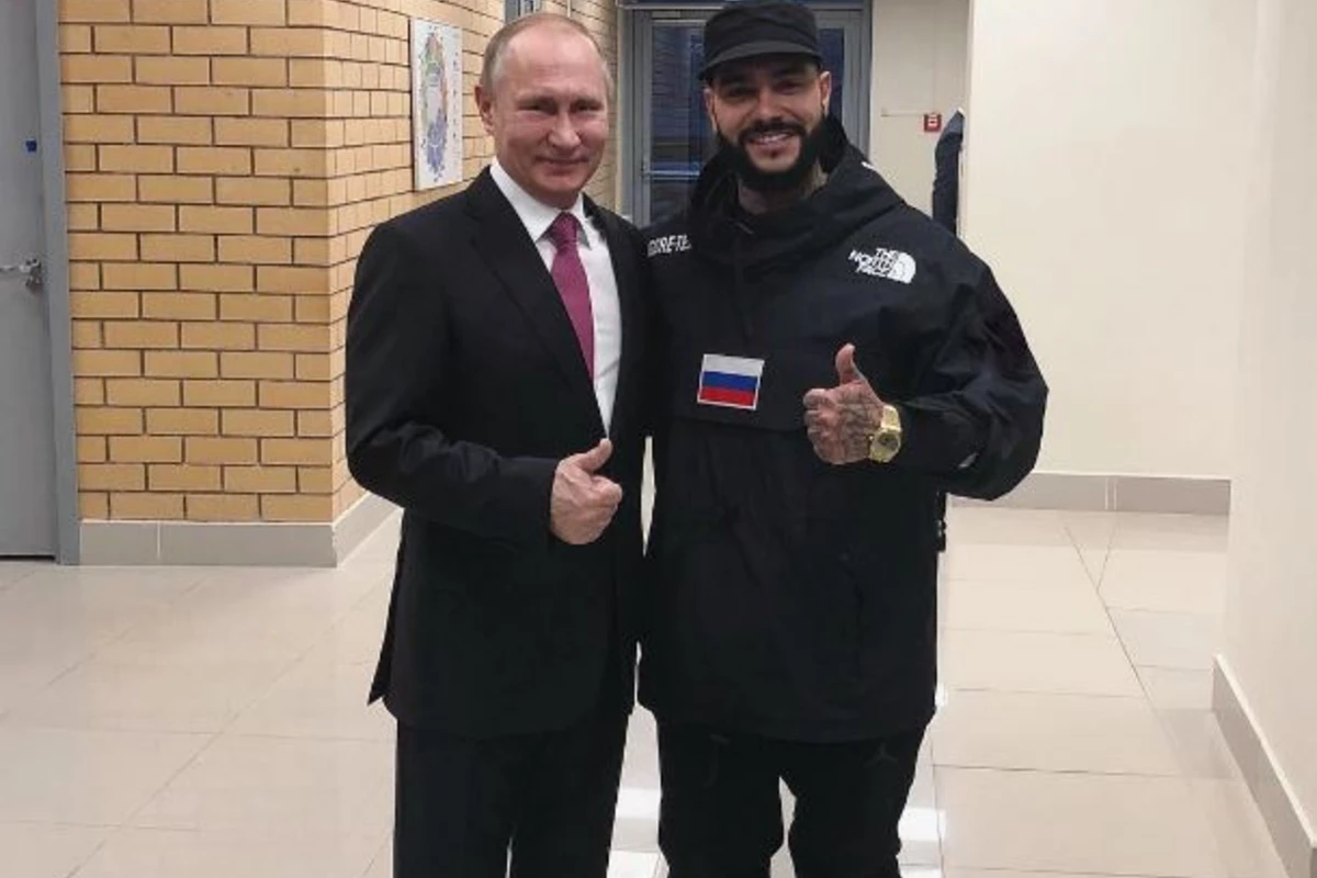 Тимати лично поздравил Владимира Путина (фото)