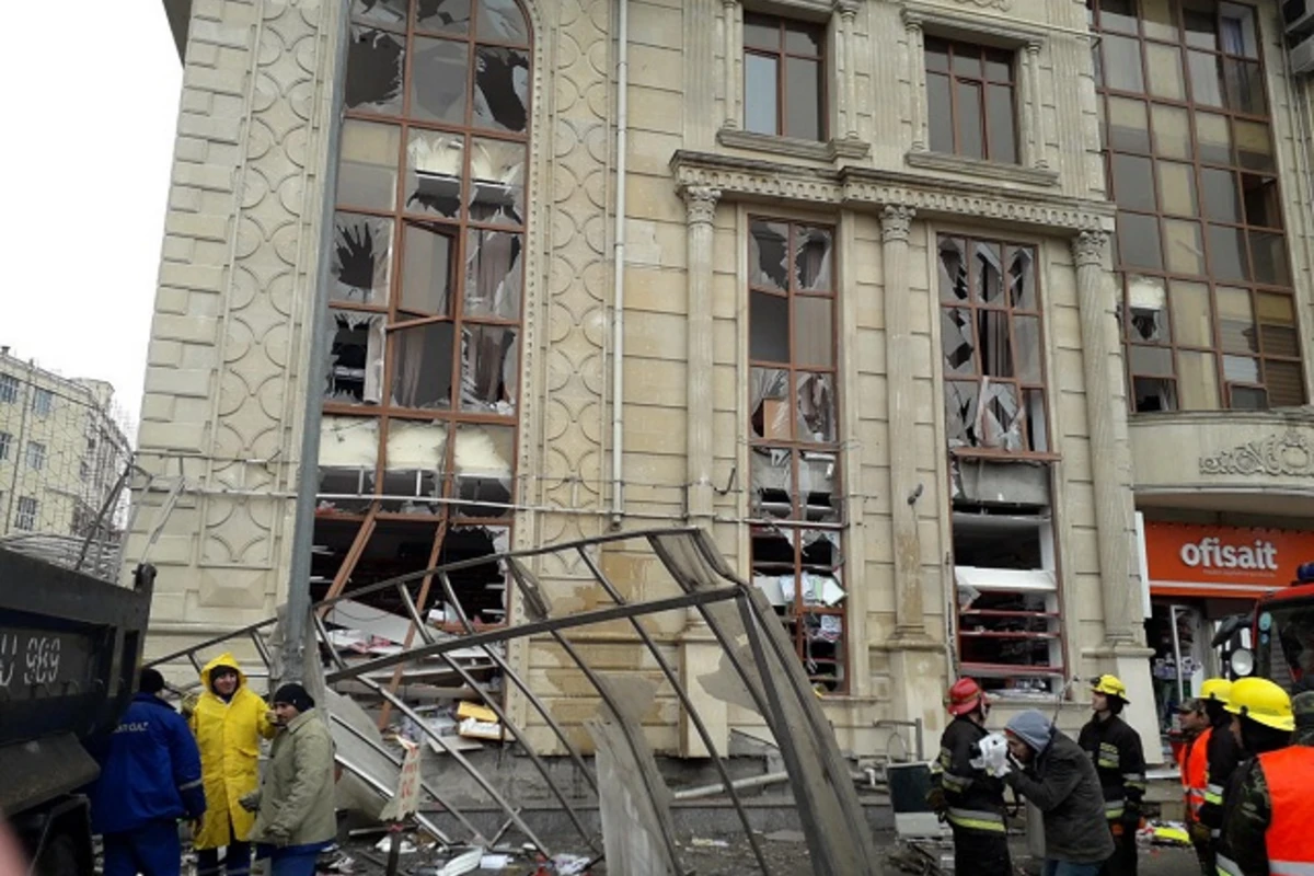 Скончался пострадавший во время взрыва в центре Баку
