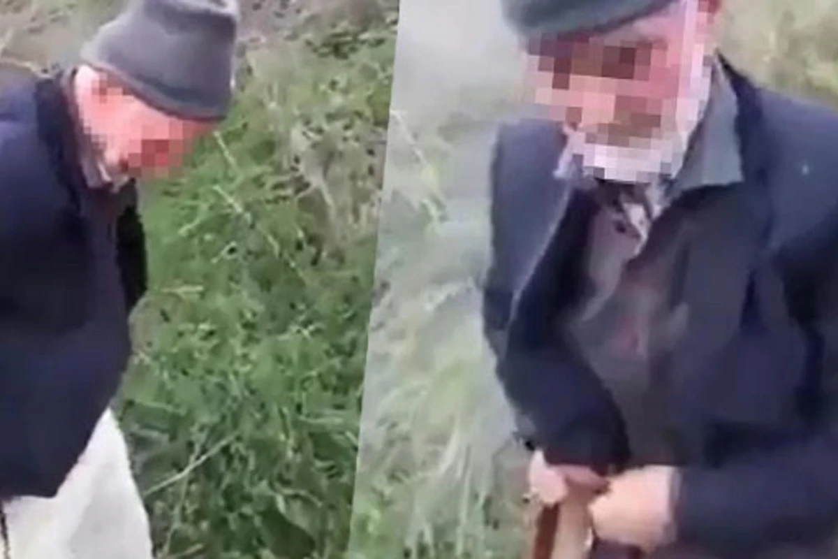 82 yaşlı kişinin bu görüntüsü bütün ölkəni ayağa qaldırdı (FOTO)