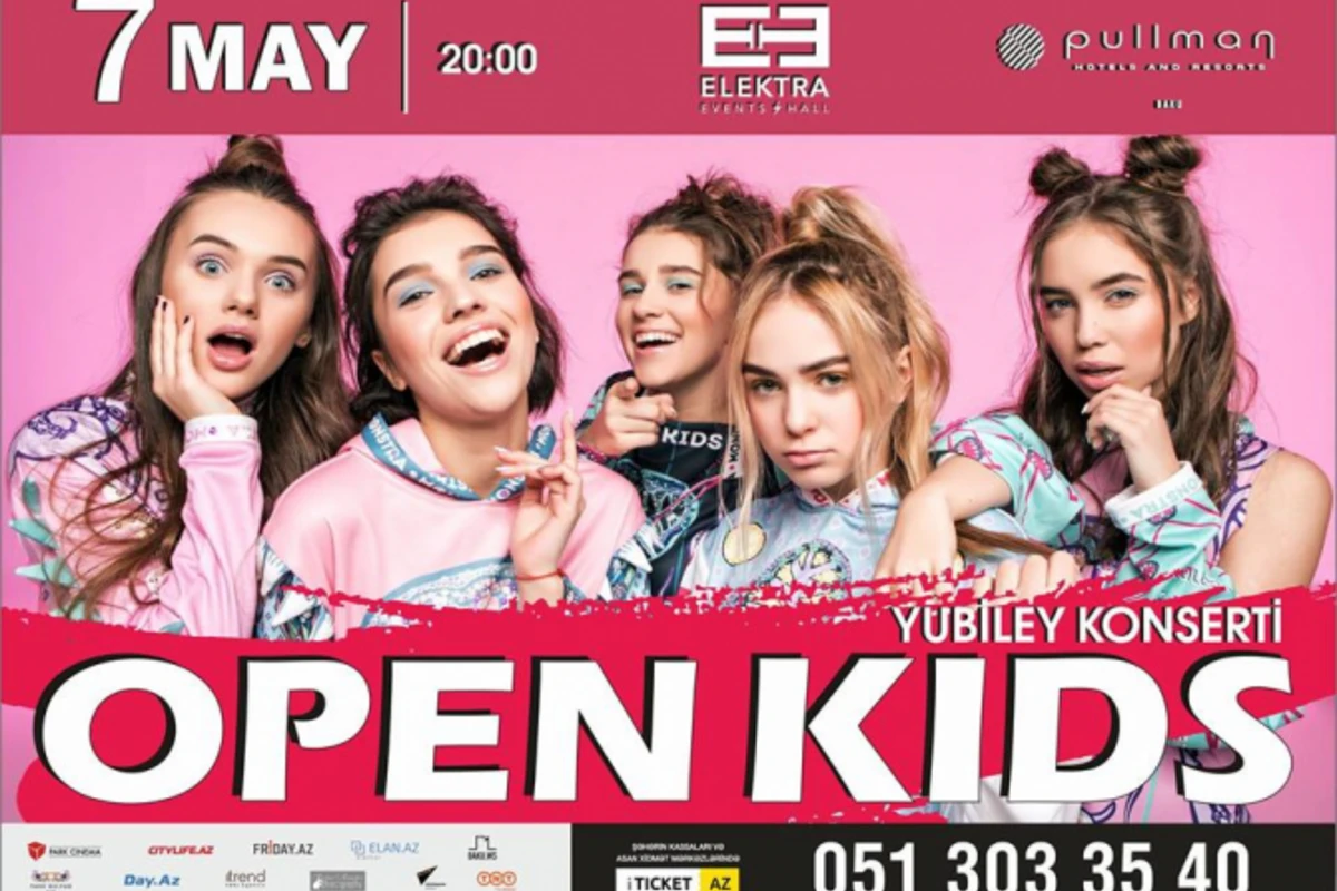 OPEN KIDS посетит Баку с новой концертной программой