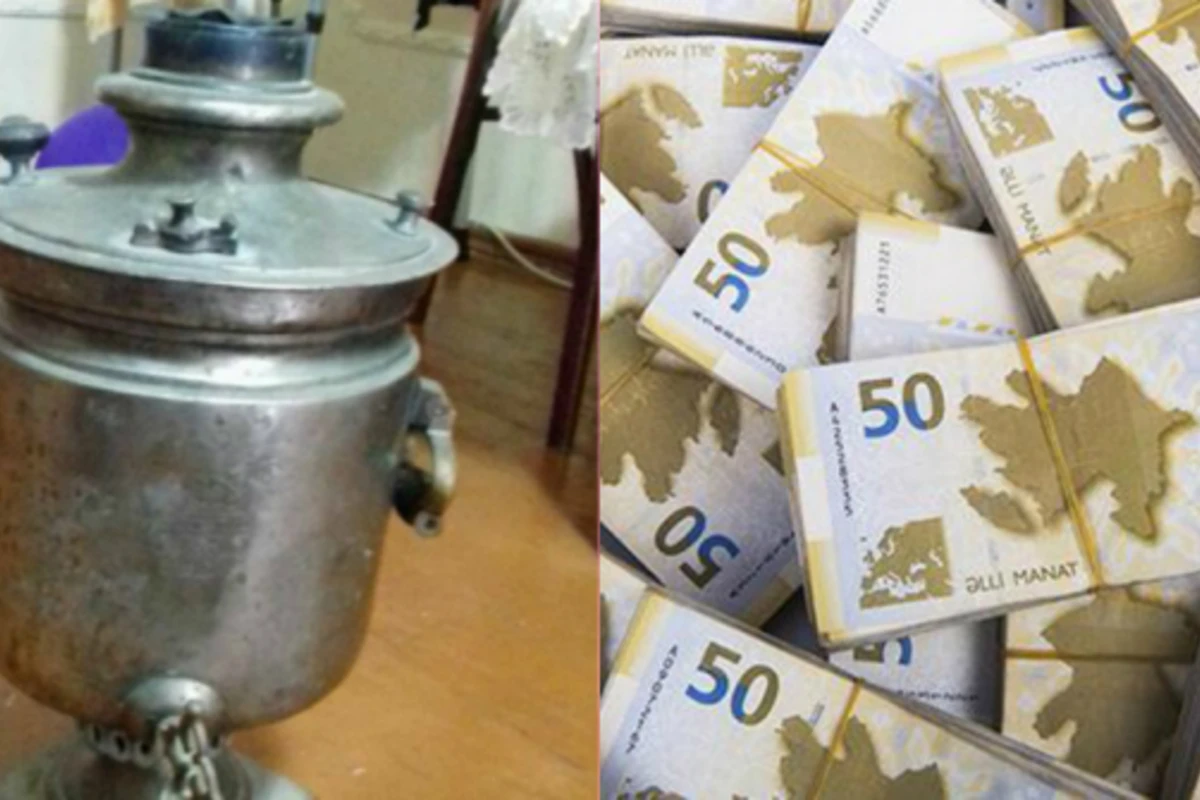 В Азербайджане продается антикварный самовар за 100 тысяч (фото)