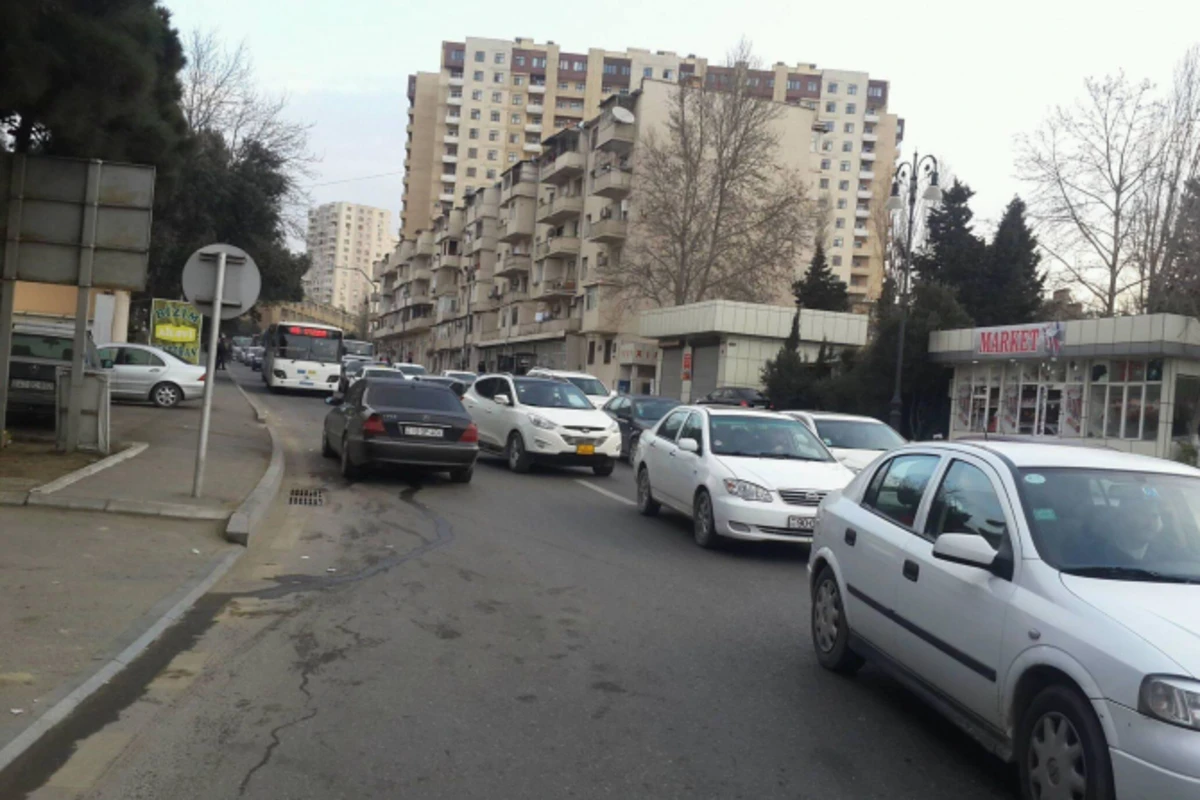 Bakıda böyük tıxacın səbəbi bilindi