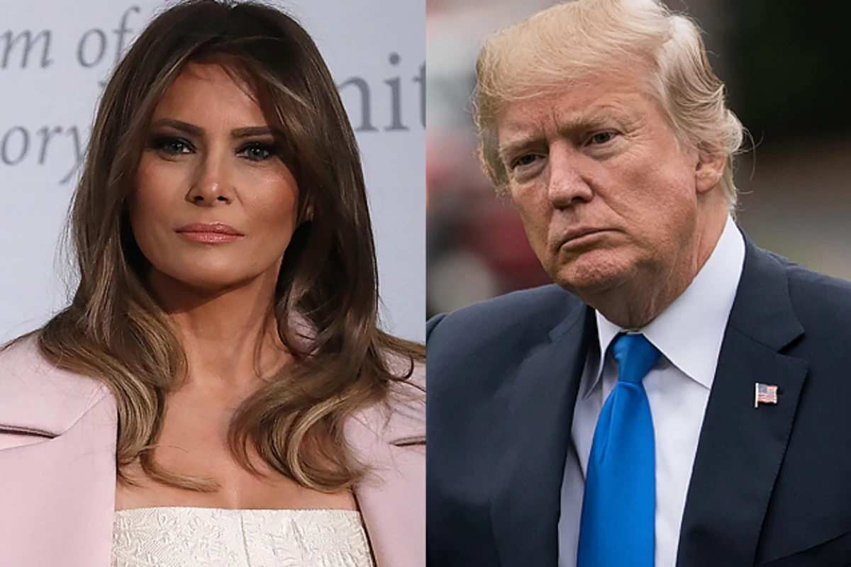 Мелания Трамп вновь публично отвергла мужа после скандала с его изменой (фото)