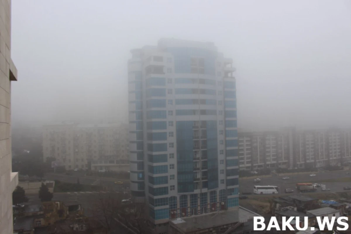 Бюро прогнозов: Наблюдаемые в Баку погодные условия нормальны для зимнего сезона