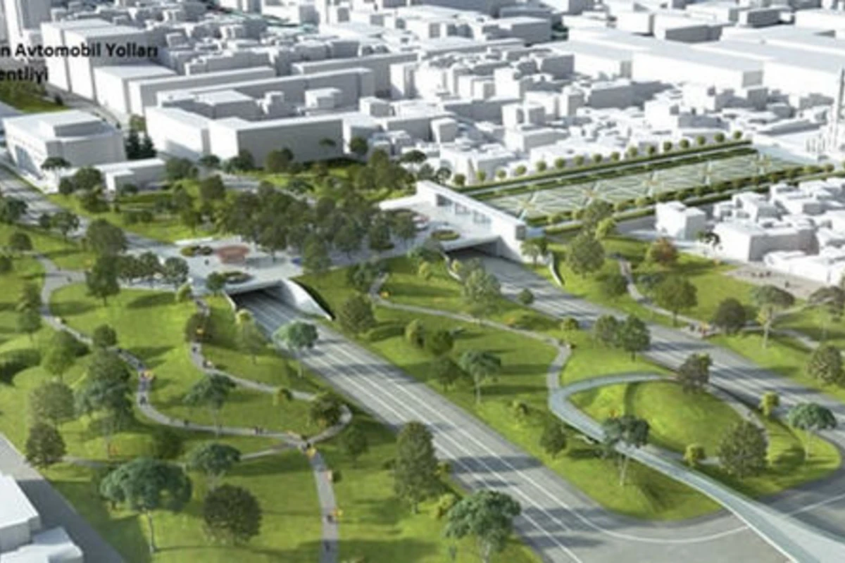 Azərbaycanda ilk dəfə körpünün üzərində park salınır - möhtəşəm görüntülər (FOTO) Azərbaycanda ilk dəfə körpünün üzərində park salınır - möhtəşəm görüntülər (FOTO)