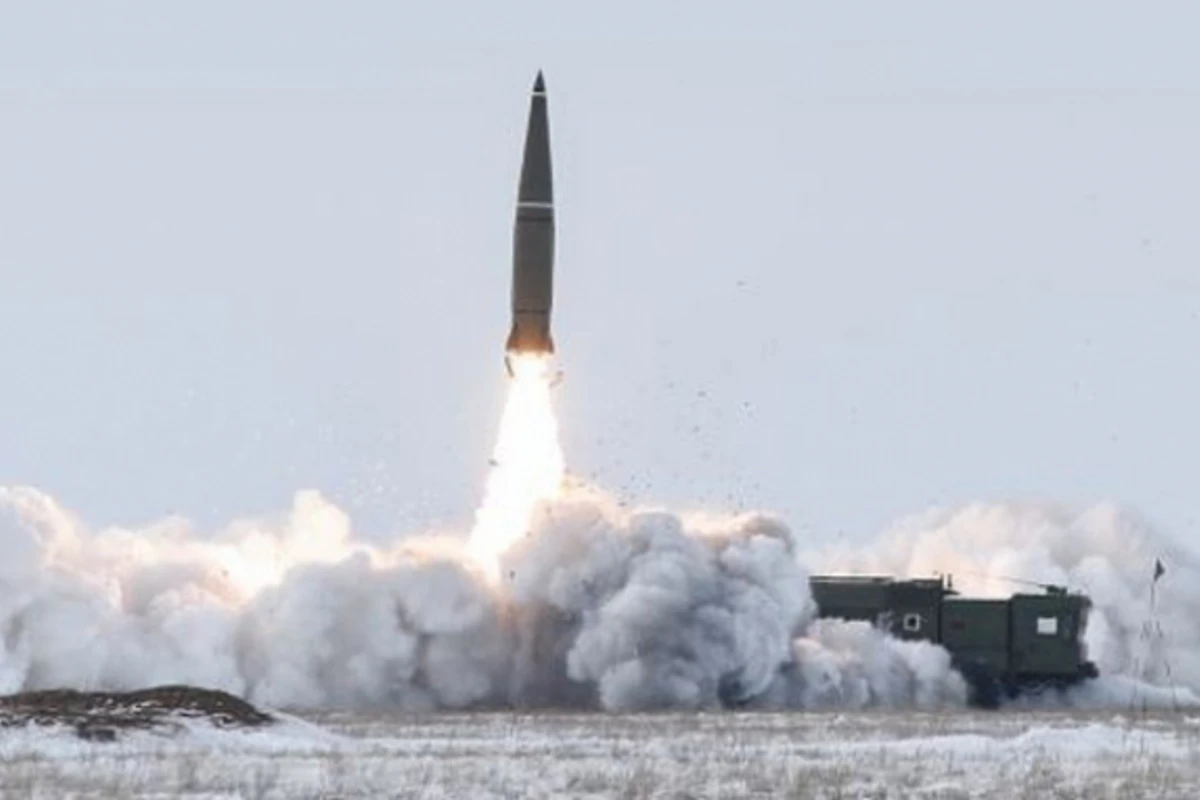 Россия продемонстрировала боевой запуск Искандер-М (видео)