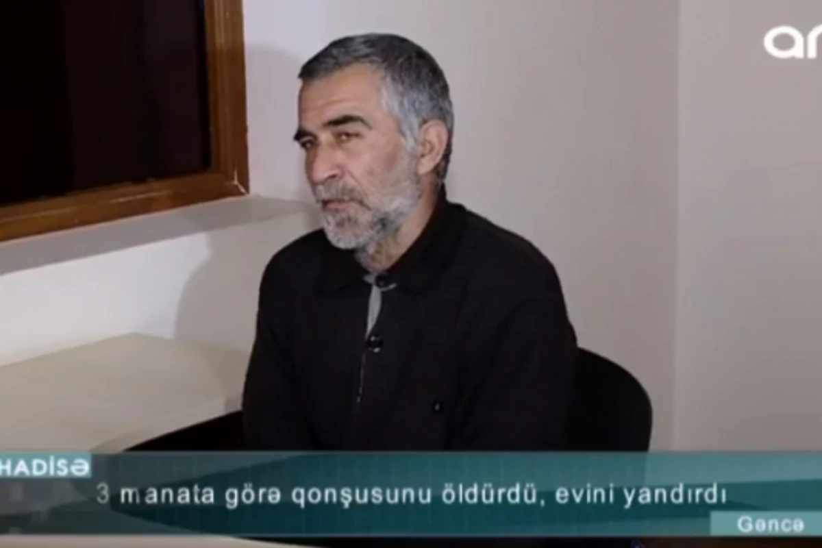 Vəziyyəti pisləşdi, mən də boğdum - 3 manata görə qadını öldürən qonşusu (VİDEO)