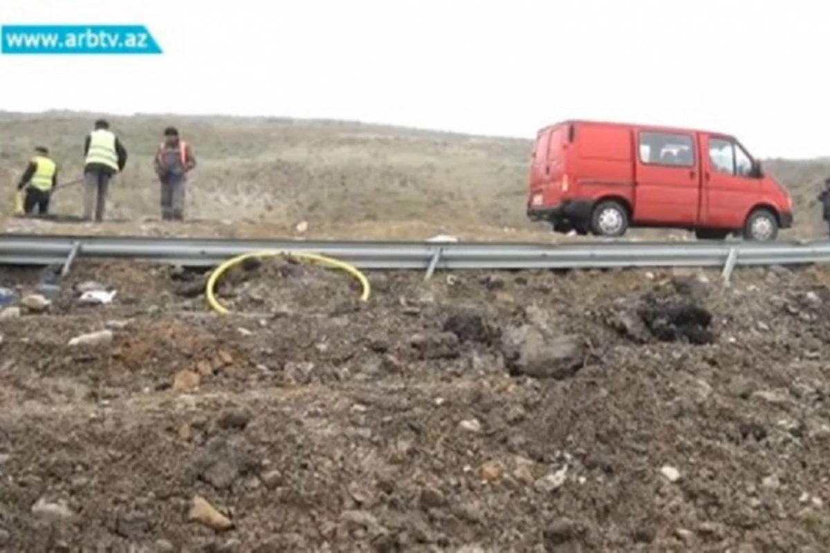 Bakı-Şamaxı-Yevlax magistralı çökdü - VİDEO/FOTO