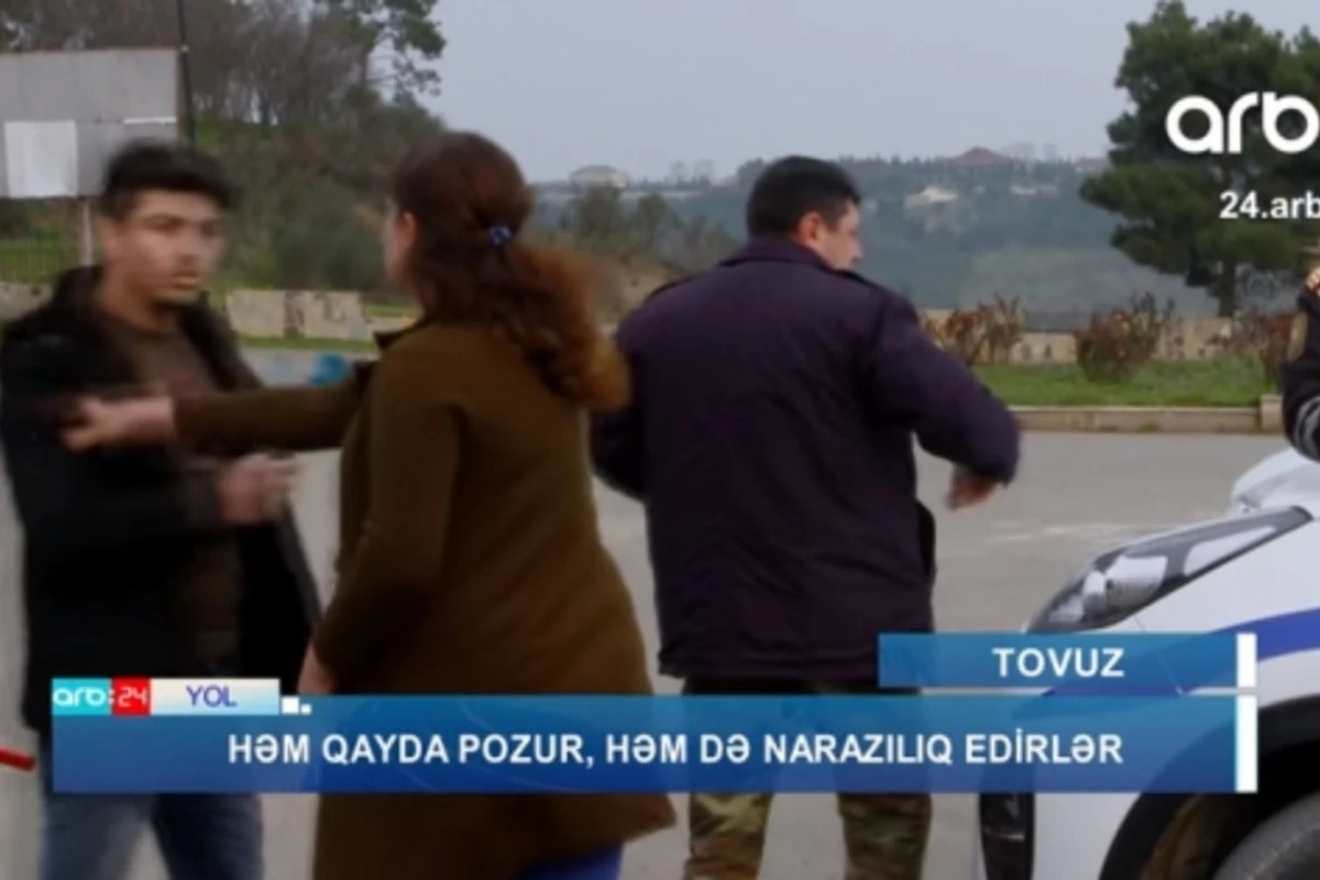 Нападение на журналиста в ходе рейда в Азербайджане (фото, видео)