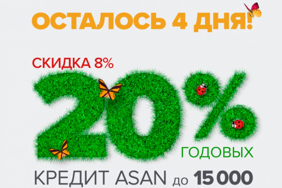 Успей воспользоваться выгодной кредитной кампанией от Expressbank!