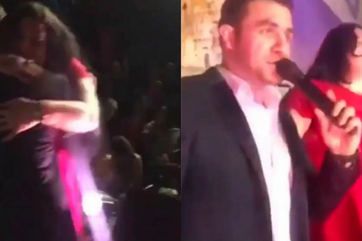 Talıb Talehin konsertində olay. Cavan qız səhnəyə çıxıb rəqsi ilə hər kəsi təəcübləndirdi (VİDEO) Talıb Talehin konsertində olay. Cavan qız səhnəyə çıxıb rəqsi ilə hər kəsi təəcübləndirdi (VİDEO)