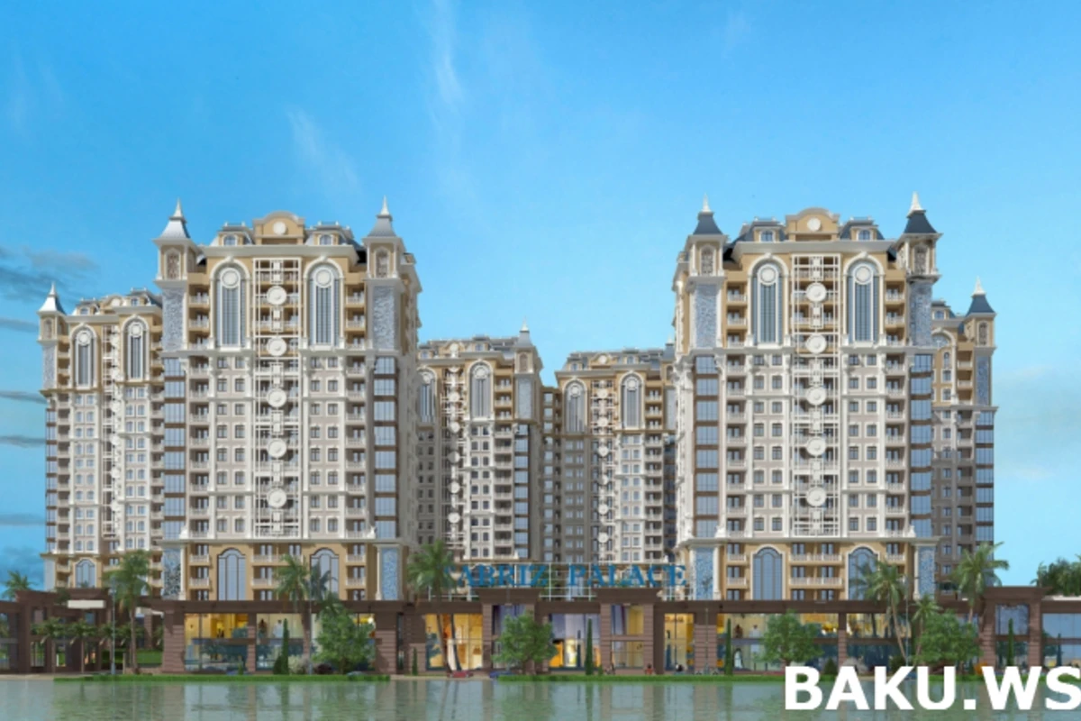 Bakıda tayı-bərabəri görünməyən yeni Tabriz Palace layihəsi - FOTO