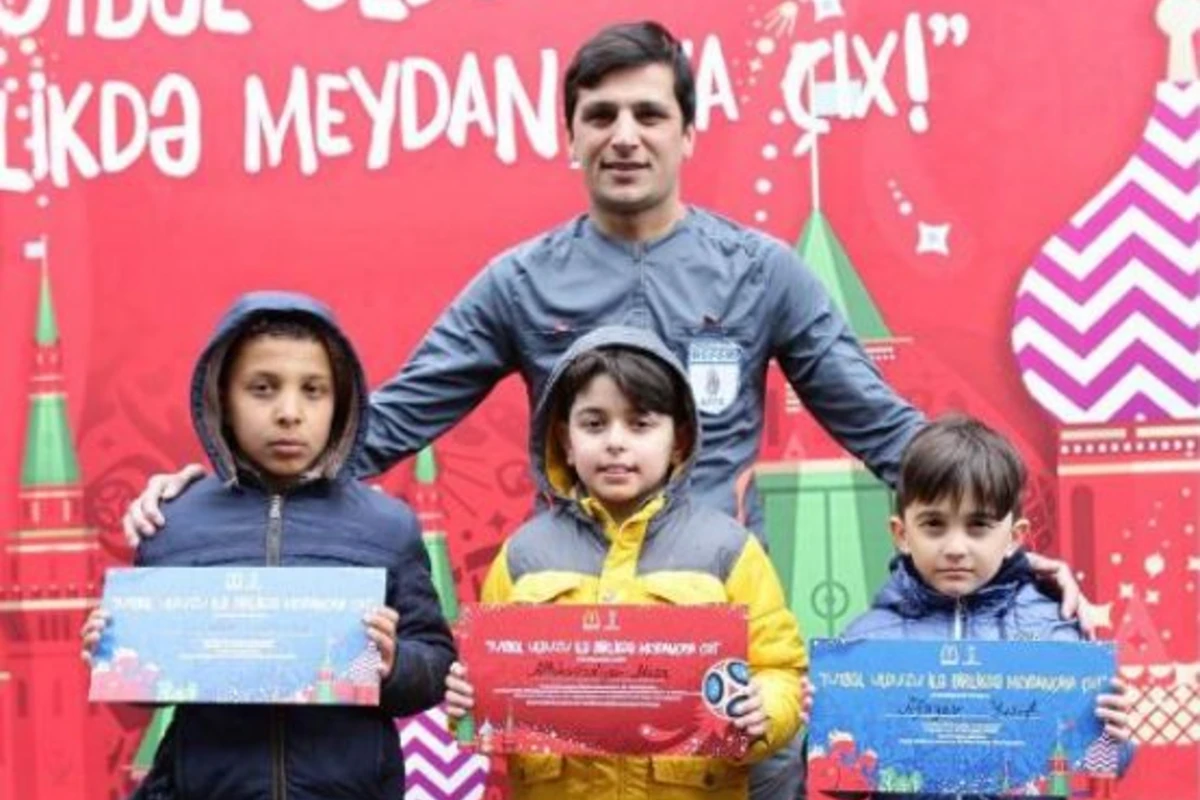 McDonald’s Азербайджан провела спортивный конкурс для детей (фото)