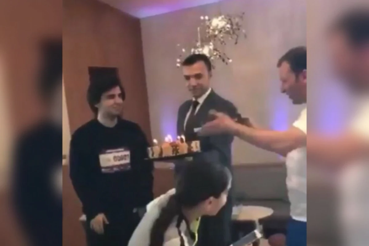 Сын Мадата Гулиева отпраздновал свой день рождения (видео)