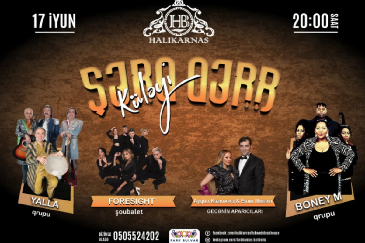 Əfsanəvi Yalla və Boney M Halikarnas Hall-da möhtəşəm şou ilə çıxış edəcək - VİDEO
