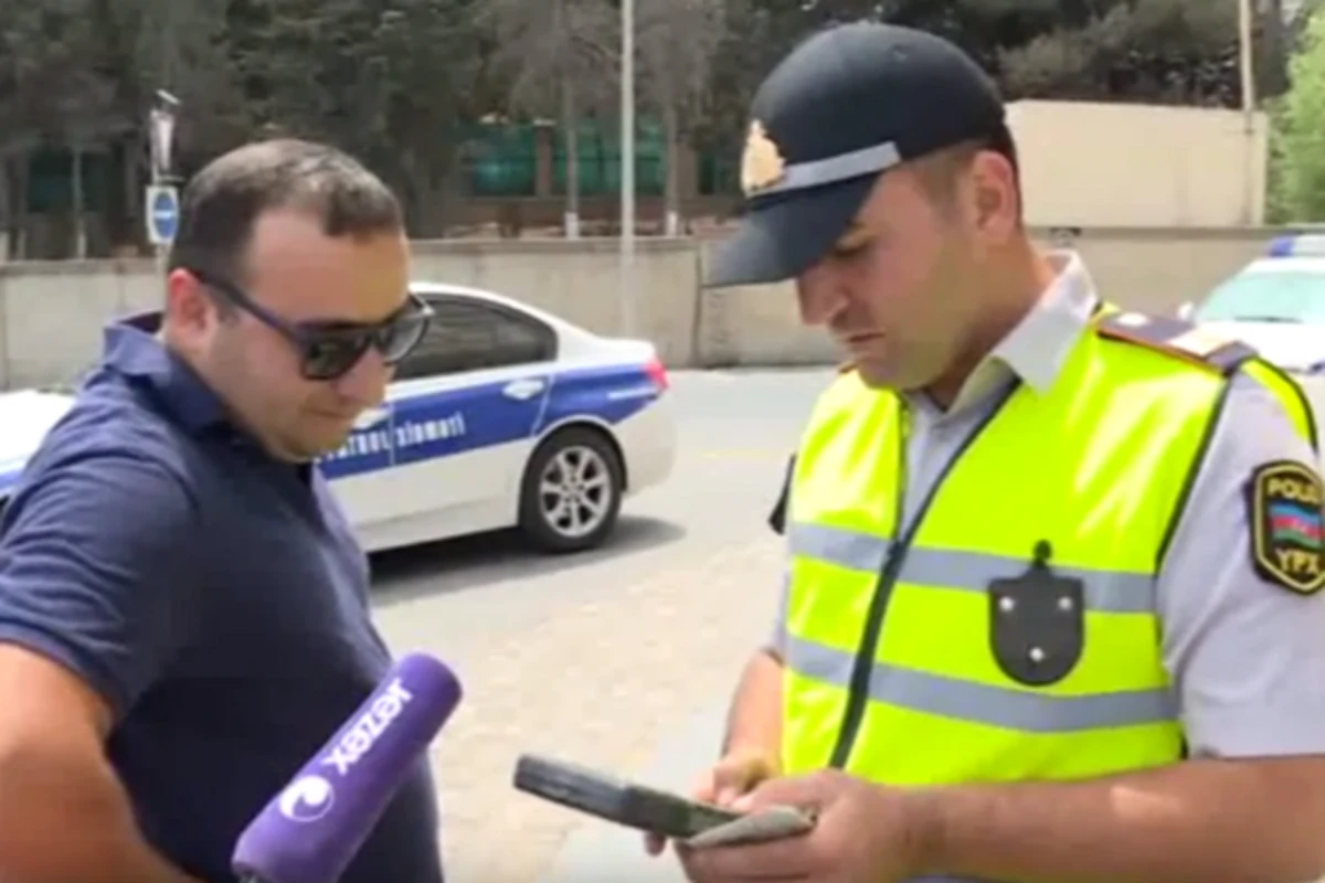 Yol polisi reydlərə başlayıb: üç gündə 250 sürücü cərimələnib: Sizə də protokol yazıla bilər - VİDEO