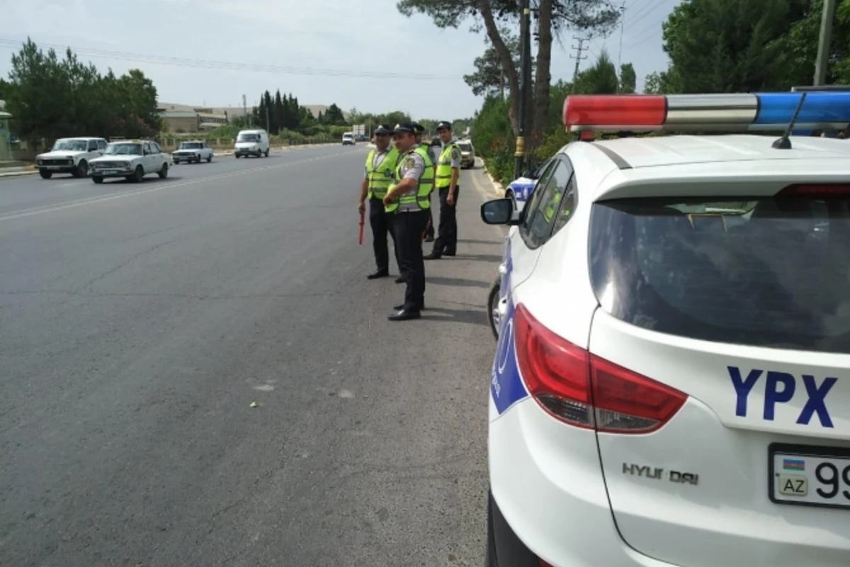 Yol polisi Şirvanda reyd keçirdi - FOTO Yol polisi Şirvanda reyd keçirdi - FOTO