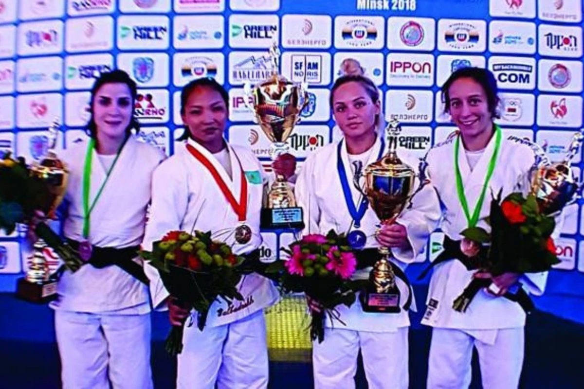 Успех азербайджанской дзюдоистки на открытом Чемпионате Европы