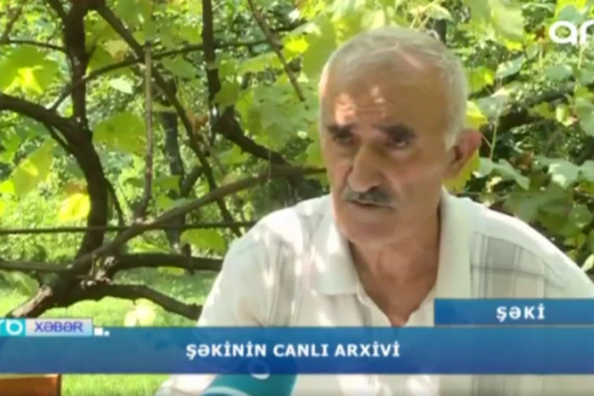 “Atasının ölüm tarixini məndən soruşur” – Şəkinin 67 yaşlı canlı arxivi – VİDEO “Atasının ölüm tarixini məndən soruşur” – Şəkinin 67 yaşlı canlı arxivi – VİDEO