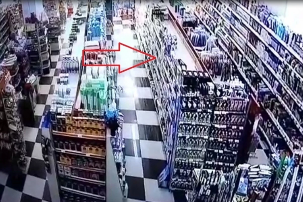Сильное землетрясение в Лянкяране – паника в магазине (ВИДЕО)