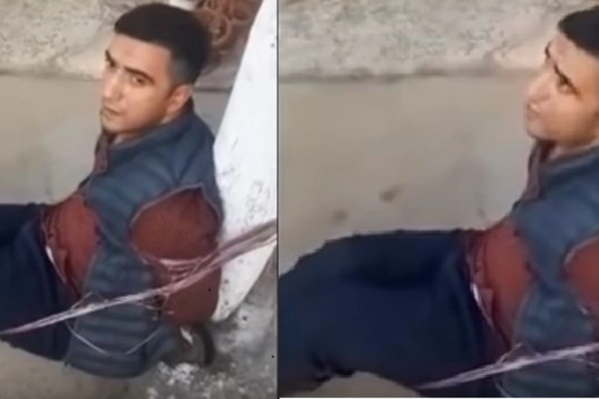Bakıda məsciddən oğurluq edən şəxsi tutub dəmirə bağladılar – VİDEO Bakıda məsciddən oğurluq edən şəxsi tutub dəmirə bağladılar – VİDEO