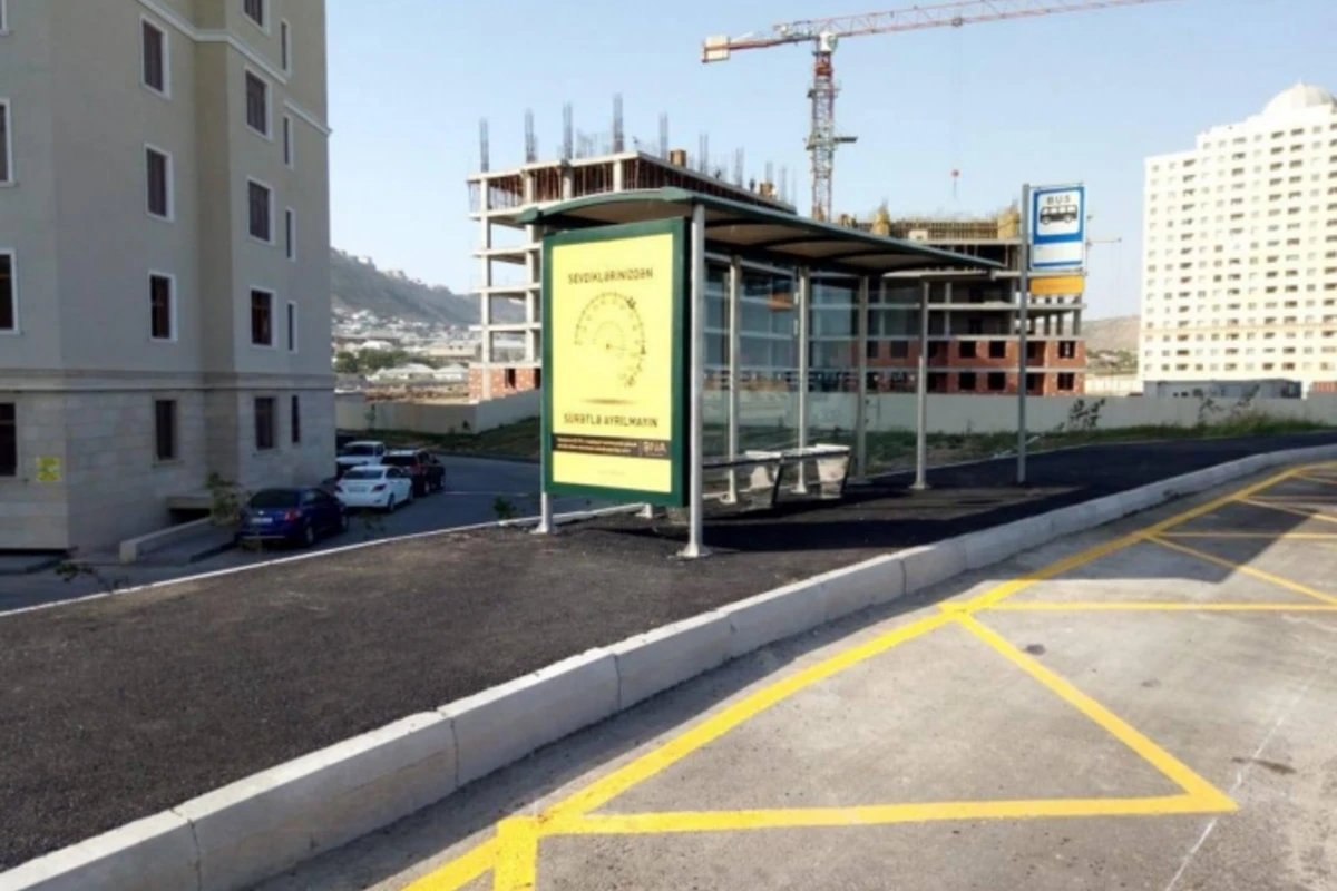 Bakıda cib tipli dayanacaq məntəqəsi (FOTO)