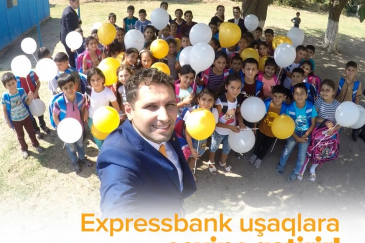 Expressbank uşaqlara sevinc gətirir! Expressbank uşaqlara sevinc gətirir!