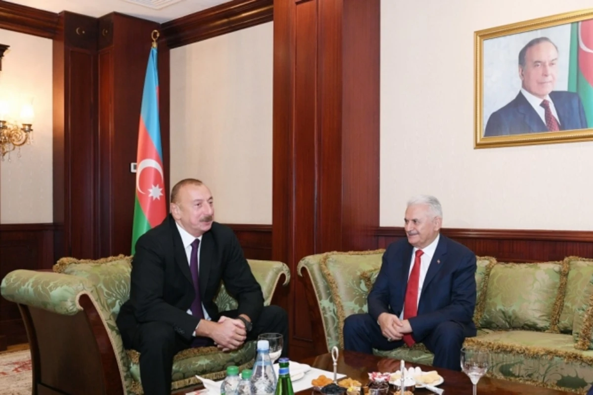 Azərbaycan Prezidenti Binəli Yıldırımla görüşüb – FOTO Azərbaycan Prezidenti Binəli Yıldırımla görüşüb – FOTO