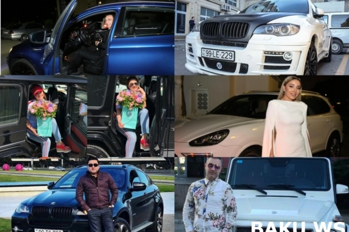 Дорогие автомобили азербайджанских звезд – ФОТО