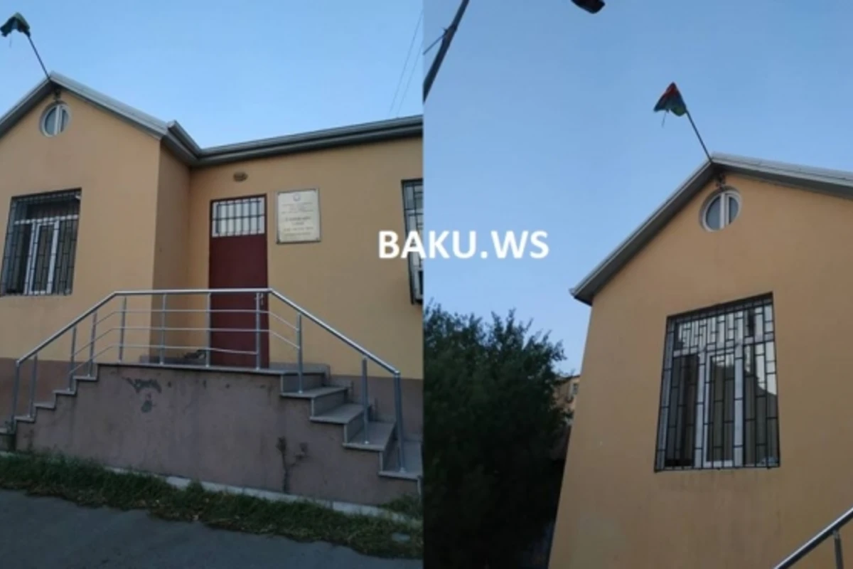 Bakıda icra nümayəndəliyindən bayrağımıza qarşı hörmətsizlik - FOTO Bakıda icra nümayəndəliyindən bayrağımıza qarşı hörmətsizlik - FOTO