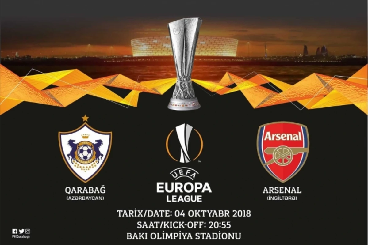 Qarabağ - Arsenal oyunu üçün biletlərin 50 faizdən çoxu satılıb Qarabağ - Arsenal oyunu üçün biletlərin 50 faizdən çoxu satılıb