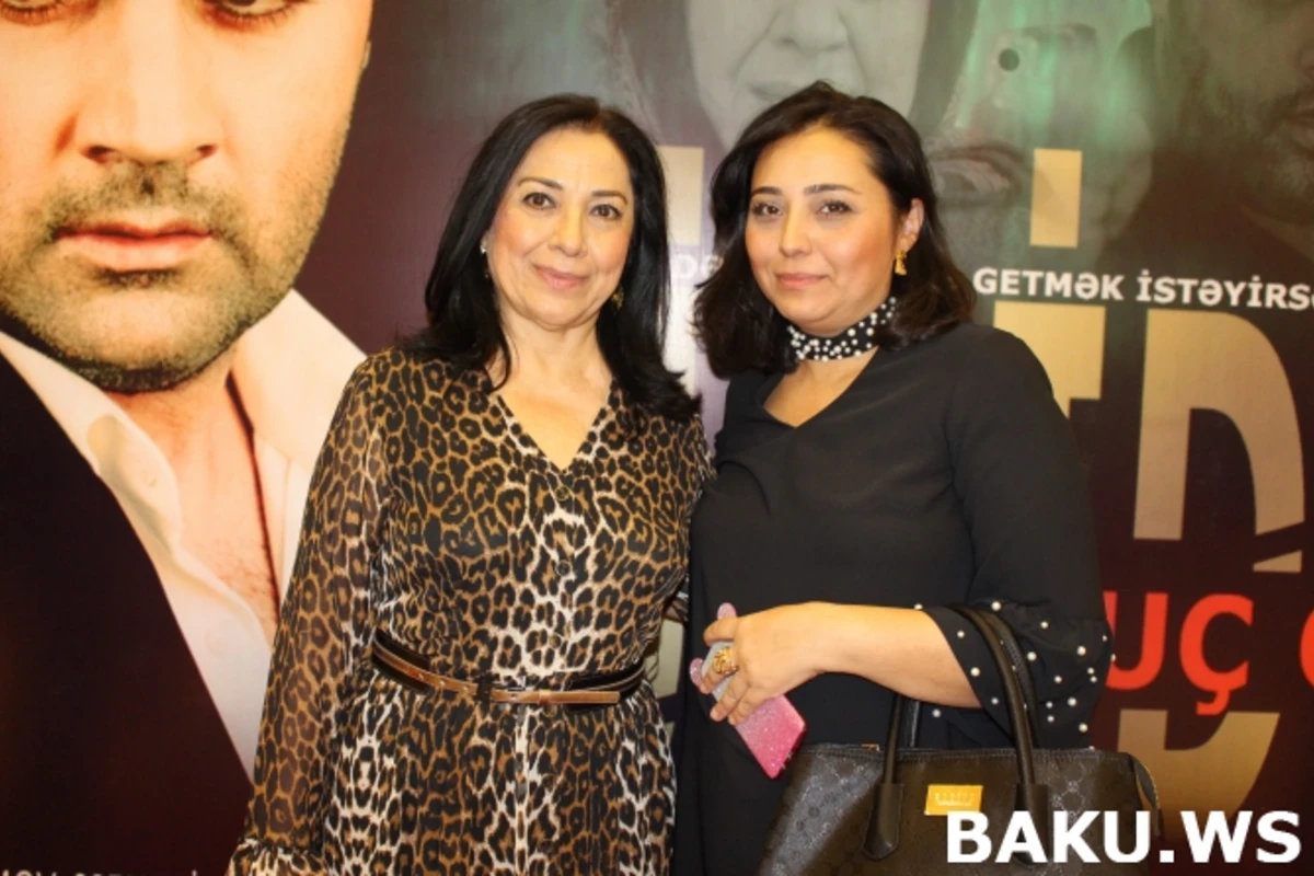 66 yaşlı əməkdar artist qızı ilə - FOTOLAR