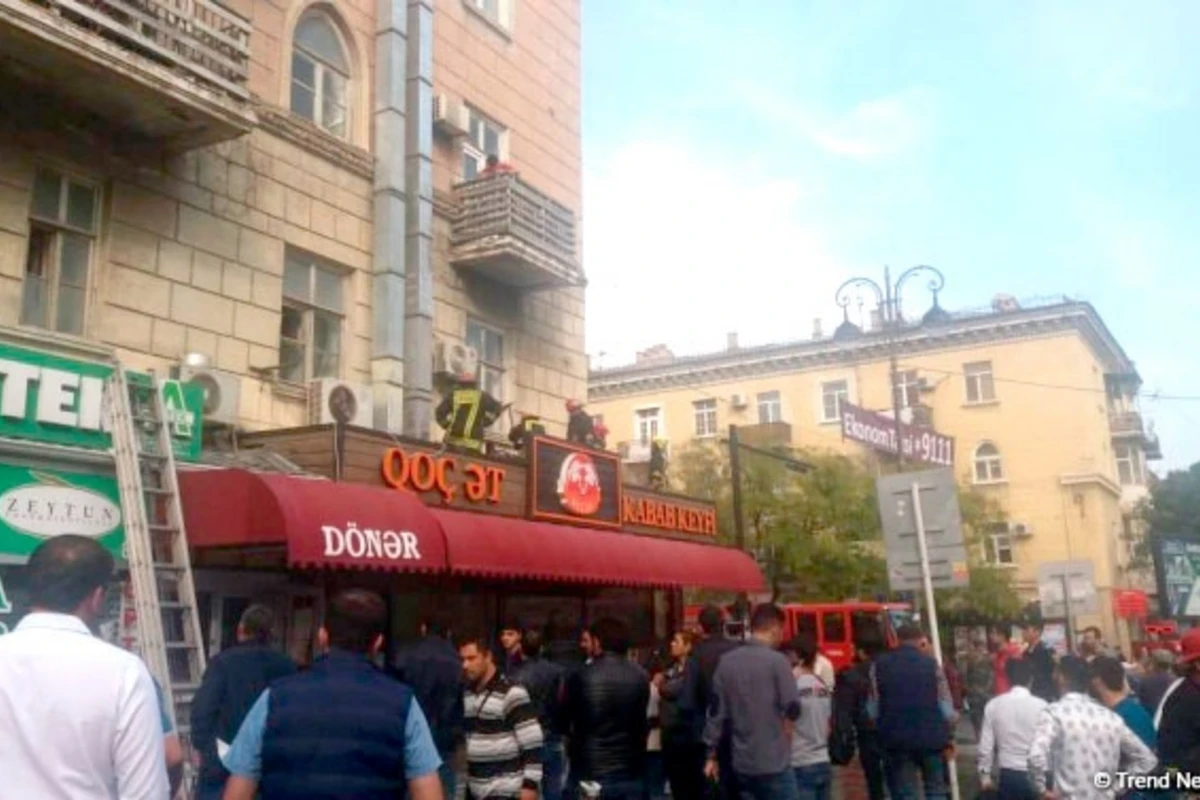 “Qoç ət restoranında yanğın – FOTO