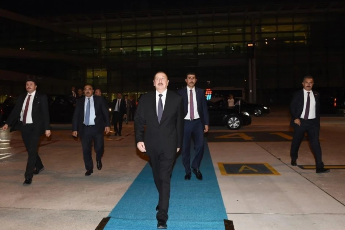 Prezident İlham Əliyevin Türkiyəyə səfəri başa çatdı