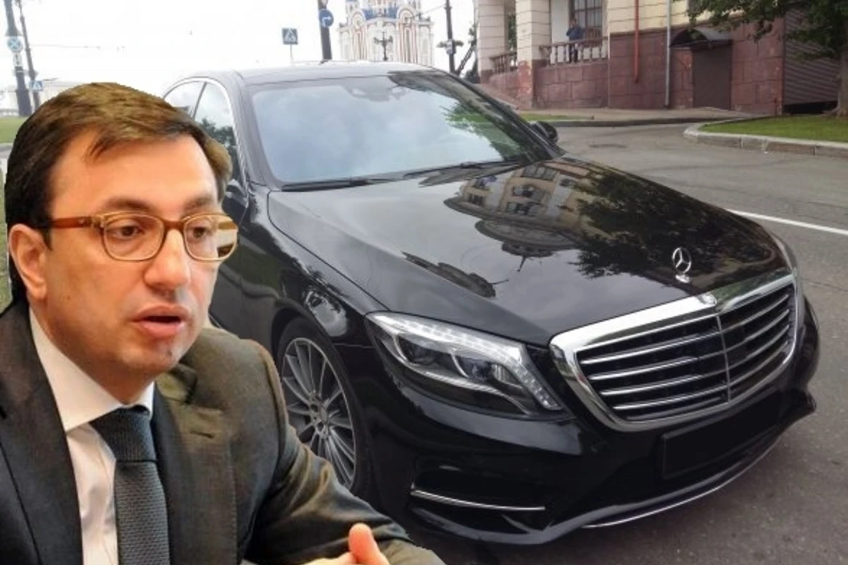 Личный автопарк Руфата Асланлы, насчитывающий свыше десятка автомобилей - ФОТО