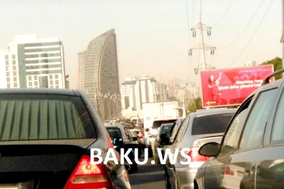 Большие пробки в Баку – ВИДЕО