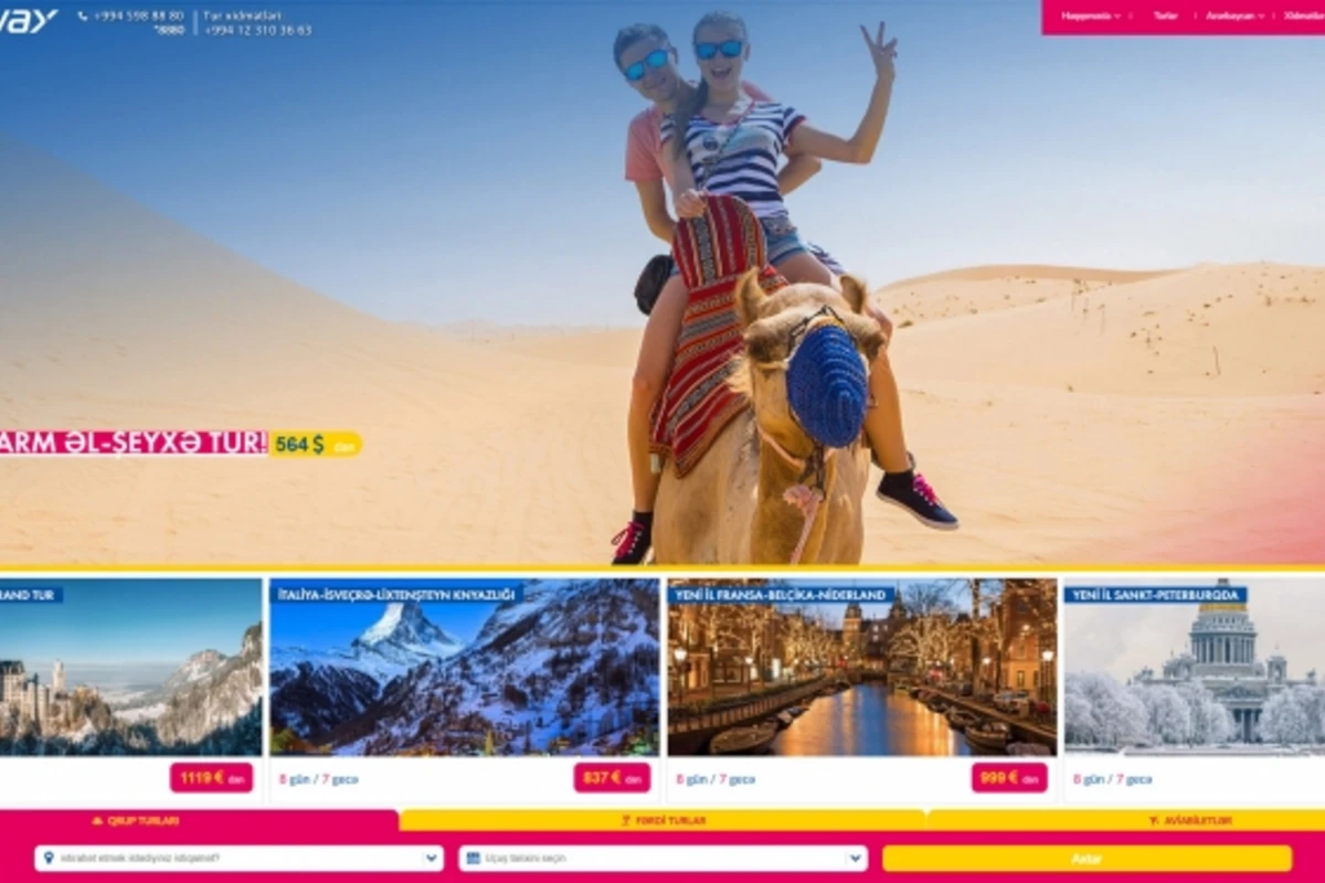Представлен новый сайт туристической компании Silk Way Travel