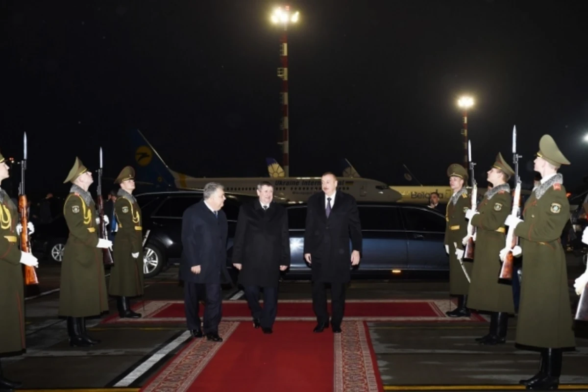 Prezident İlham Əliyevin Belarusa rəsmi səfəri başa çatıb