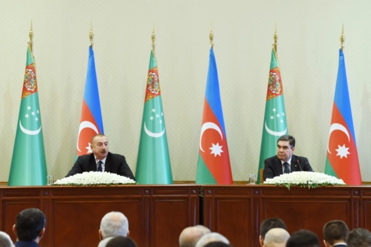 Prezident İlham Əliyev: Azərbaycan-Türkmənistan münasibətlərinin çox böyük potensialı var Prezident İlham Əliyev: Azərbaycan-Türkmənistan münasibətlərinin çox böyük potensialı var