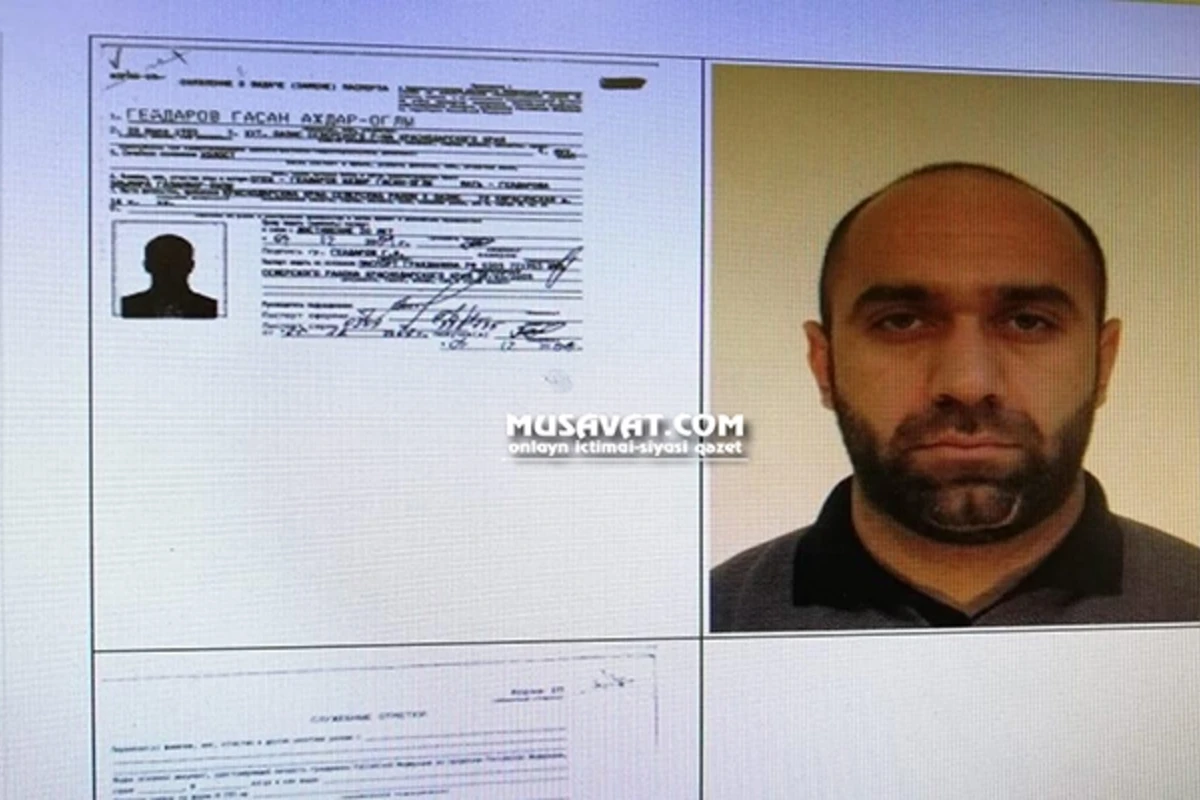 Şəmkirli biznesmeni öldürməkdə şübhəli bilinən şəxsin fotosu